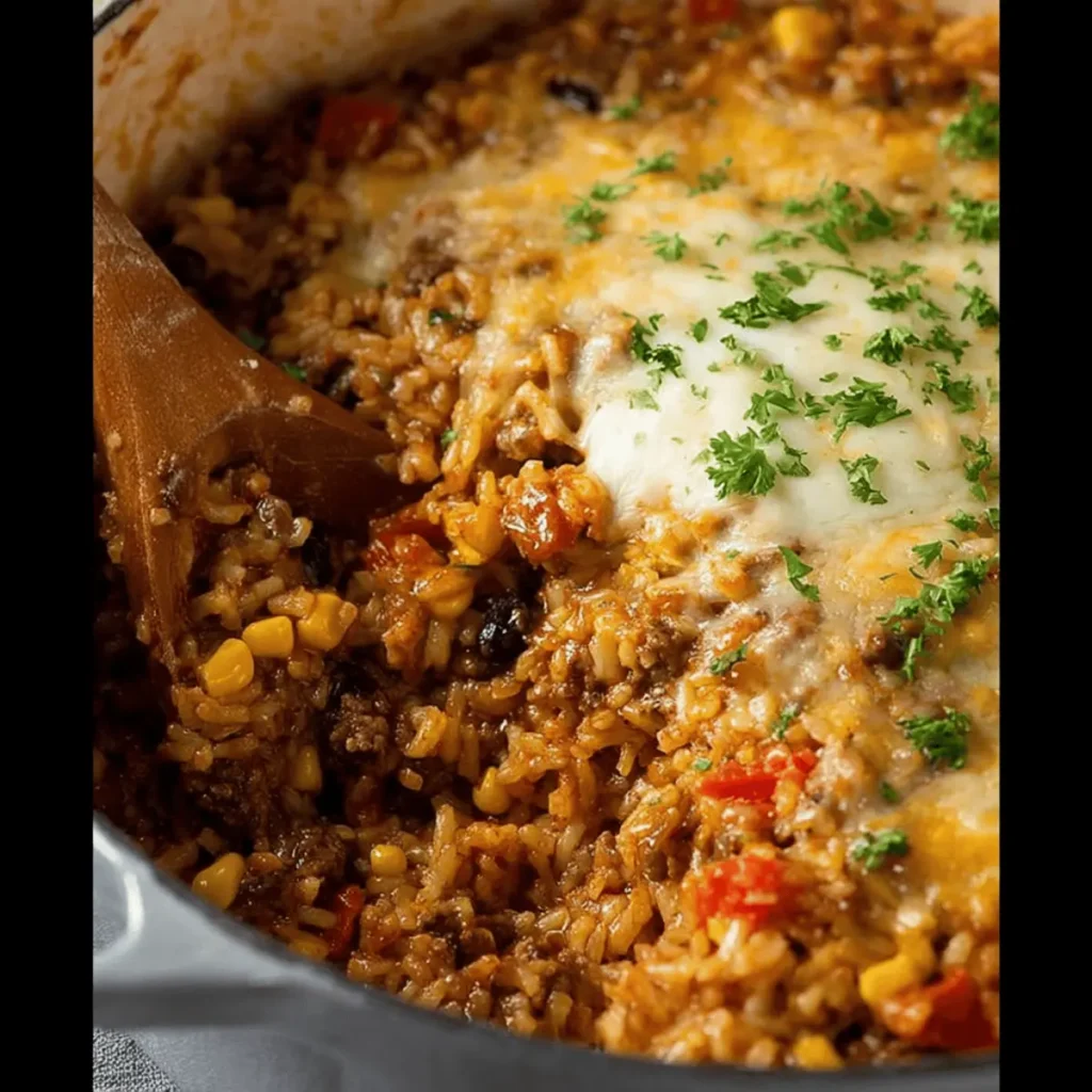 Beef & Rice Casserole