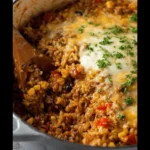 Beef & Rice Casserole