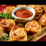 Cheesy Pepperoni Pizza Roll-Ups