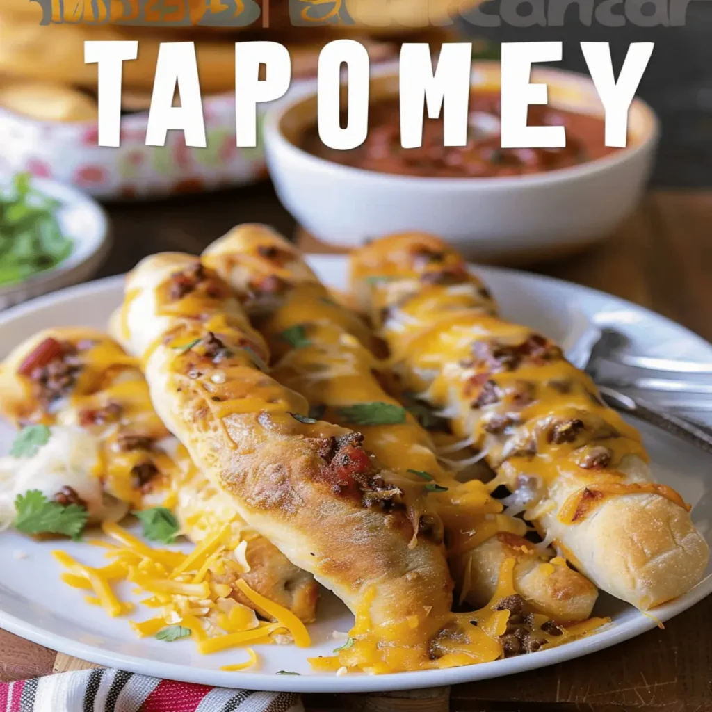Cheesy Taco Breadsticks