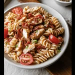 Chicken Bacon Ranch Pasta Salad