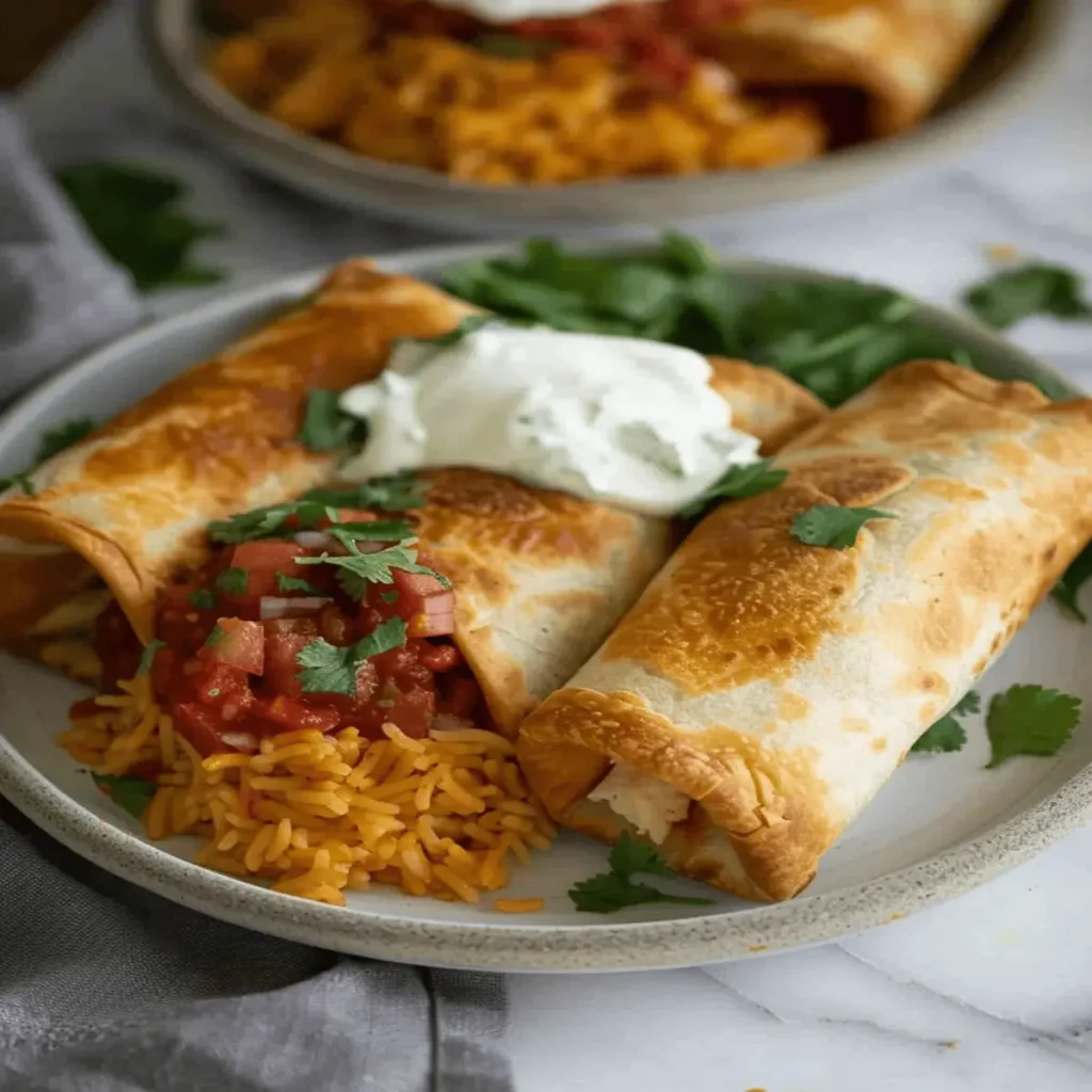 Chicken Chimichangas