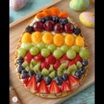 Easter Egg Fruit Pizzas