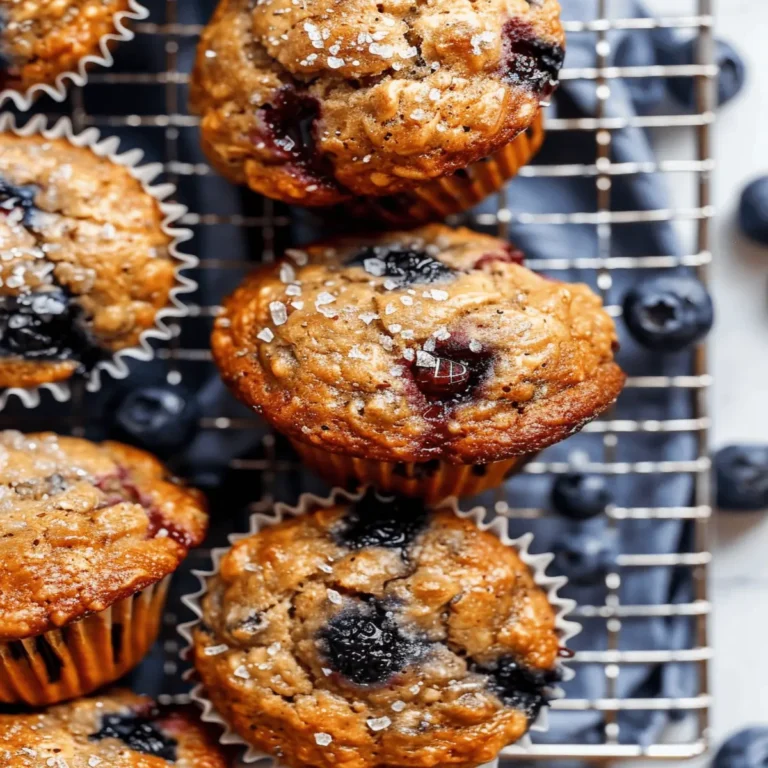 Easy Banana Blueberry Muffins