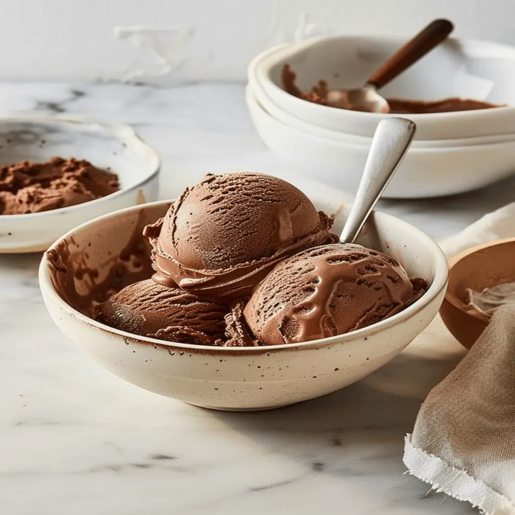 Easy Chocolate Ice Cream