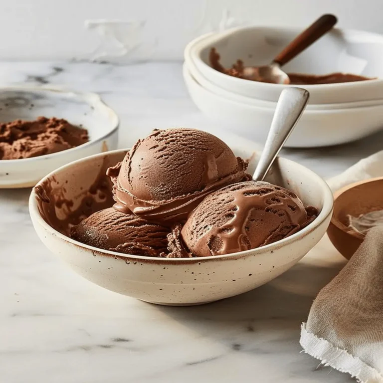 Easy Chocolate Ice Cream