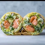 Grilled Salmon Caesar Wraps Recipe