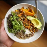 Healthy High Protein Vegetarian Bowl and Salad Recipes