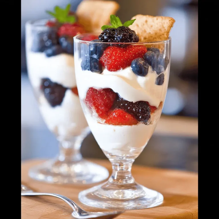 Lemon Berry Yogurt Parfait