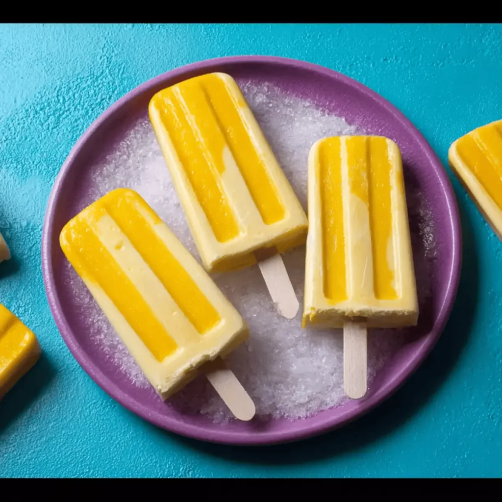 Mango Yogurt Popsicle Recipe