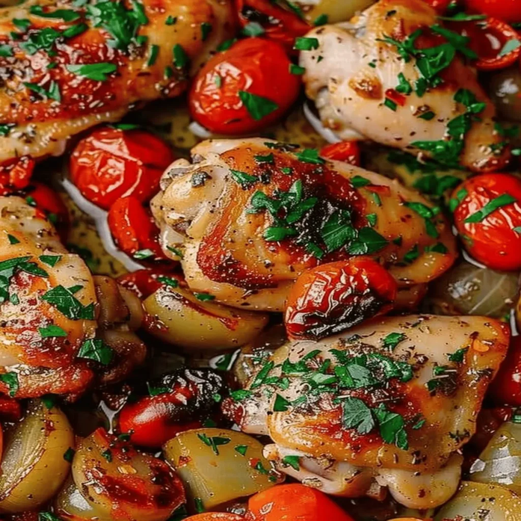 Mediterranean Chicken Thighs