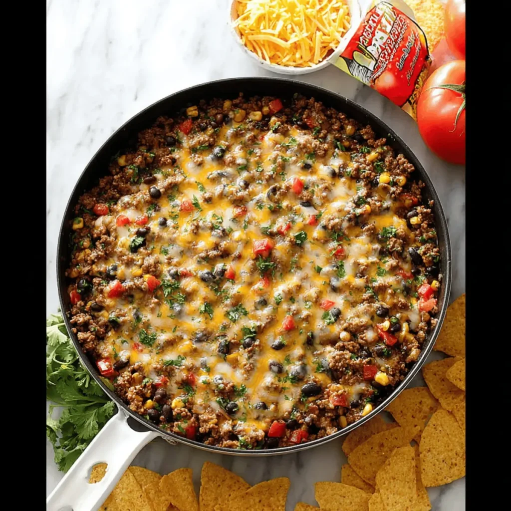 Mexican Ground Beef Skillet