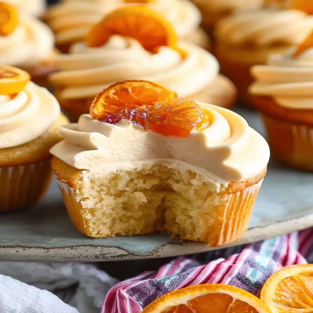 Orange Cupcakes