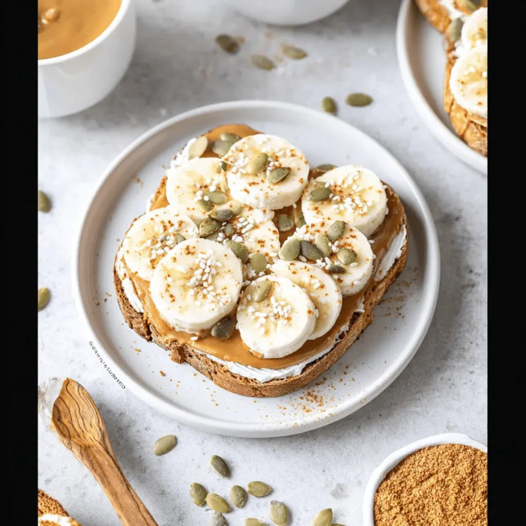 Peanut Butter Banana Toast
