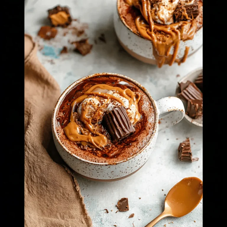 Peanut Butter Hot Chocolate