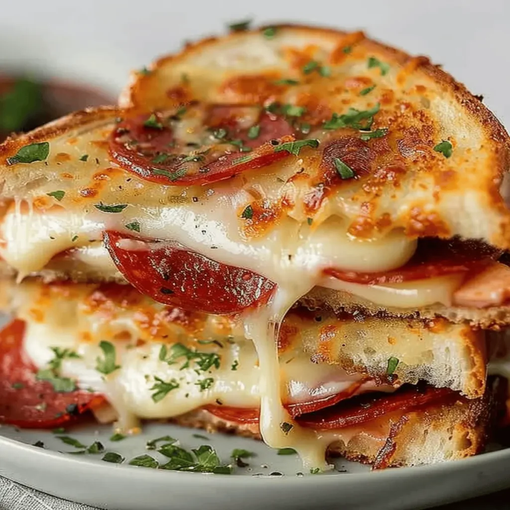 Pepperoni Pizza Grilled Cheese