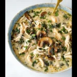 Rotisserie chicken mushroom soup