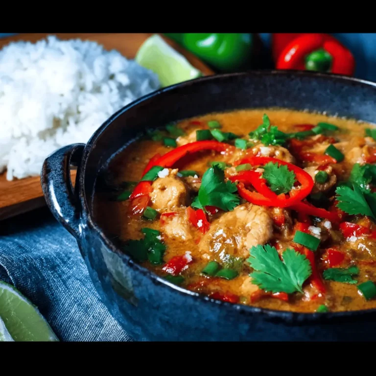 Slow Cooker Thai Red Curry Chicken