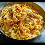 Spicy Cajun Chicken Alfredo