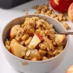 Air fryer apple crisp