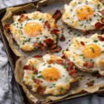 Bacon Parmesan & Chive Egg Clouds