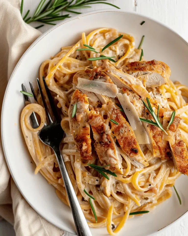 Baked Chicken Spaghetti – Creamy, Cheesy, and Perfect for Family Dinners
