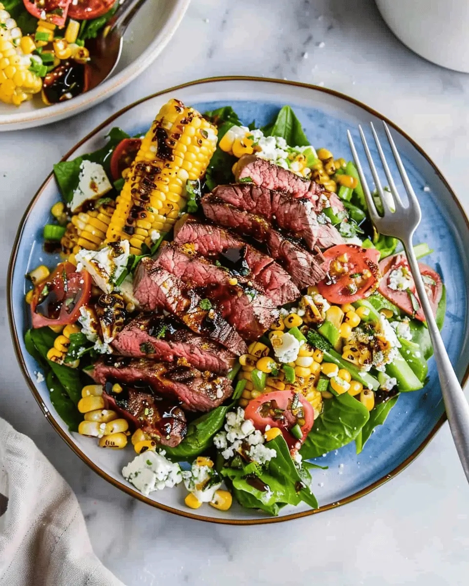 Balsamic Steak Gorgonzola Salad: A Juicy Twist on Dinner!