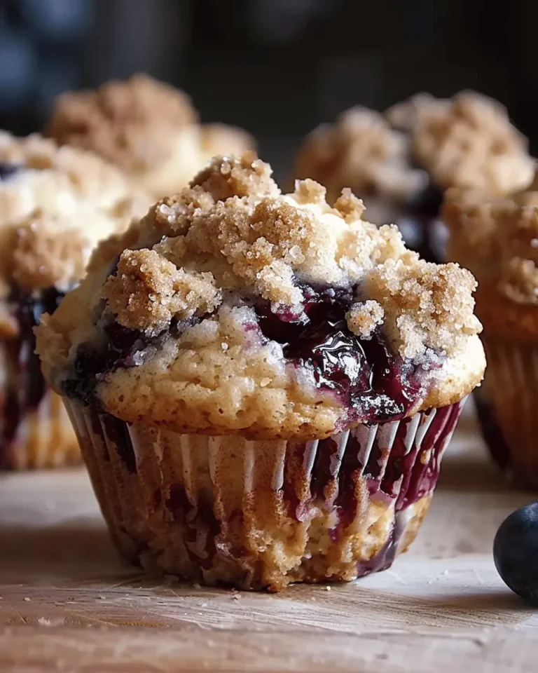 Blueberry Crumb Muffins
