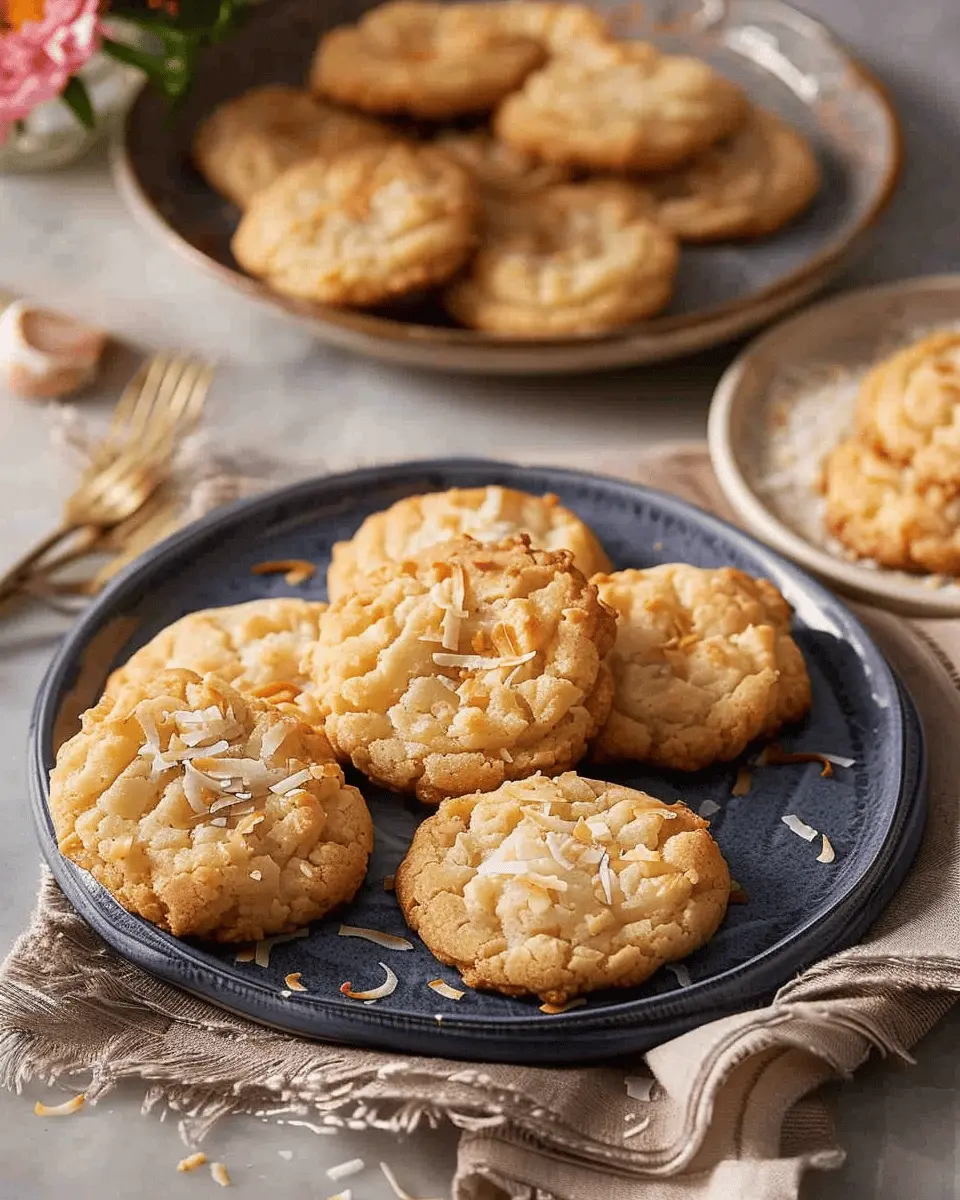 Chewy Coconut Cookies Recipe: Irresistibly Sweet and Easy!