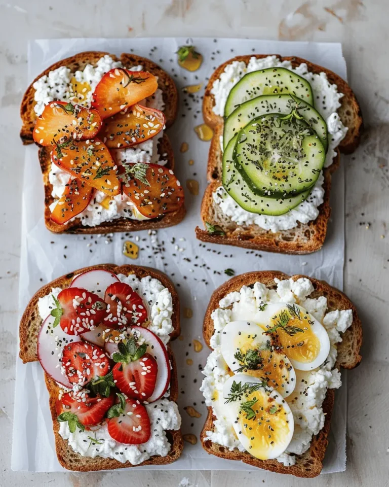 Cottage Cheese Toast
