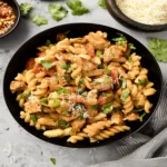 Creamy Chicken Fajita Pasta