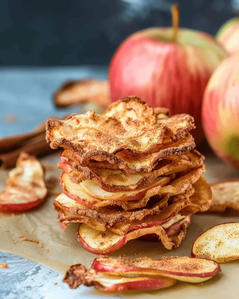 Crispy Baked Cinnamon Apple Fries