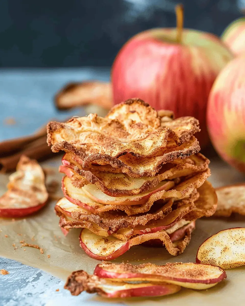 Crispy Baked Cinnamon Apple Fries