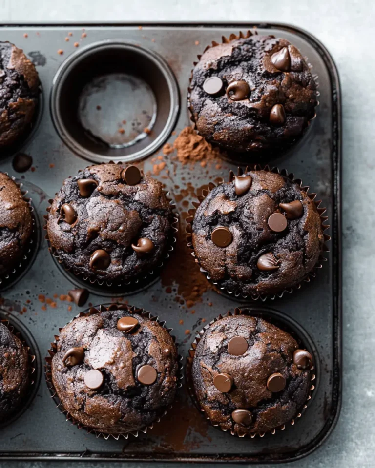 Double Chocolate Muffins