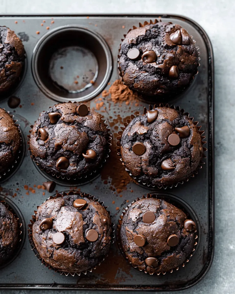 Double Chocolate Muffins: Indulgent Recipe for Home Bakers