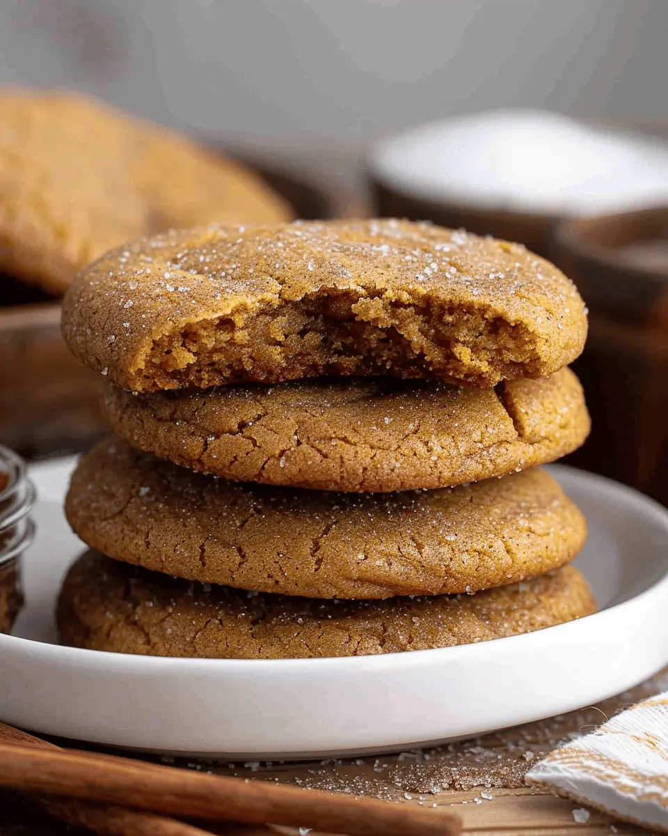 Easy Pumpkin Spice Cookies That Melt in Your Mouth!