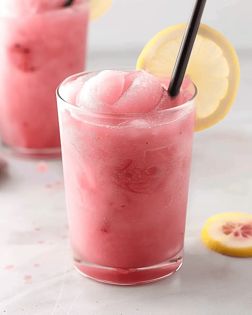Frozen Hibiscus Lemonade: Refreshingly Bold Homemade Bliss