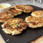 Ground Turkey and Zucchini Fritters