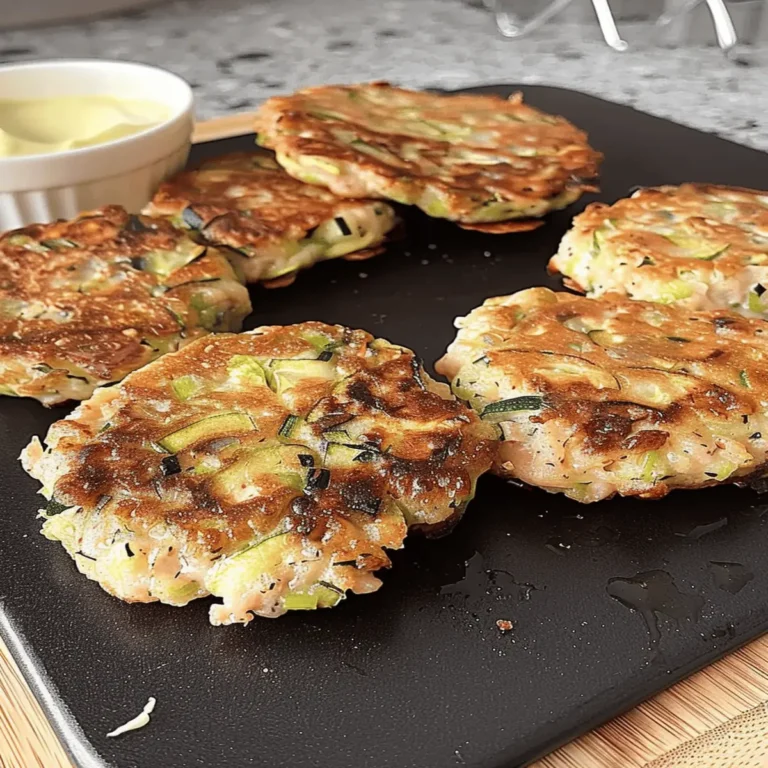 Ground Turkey and Zucchini Fritters