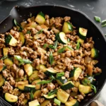 Ground Turkey and Zucchini Skillet