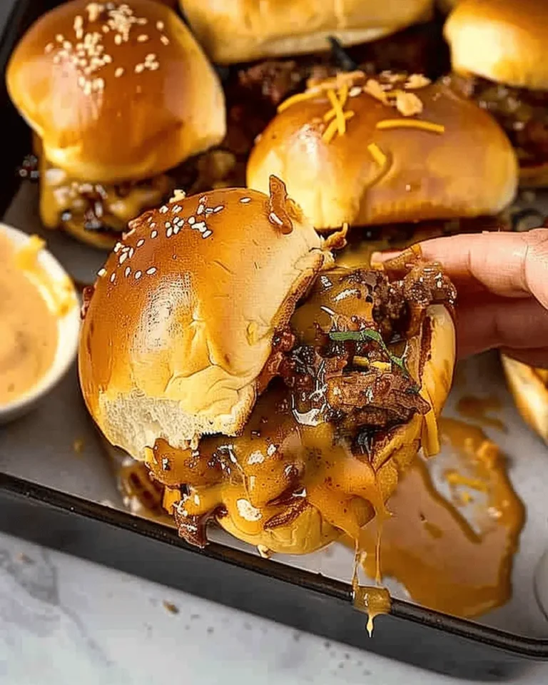 Hawaiian BBQ Beef Sliders