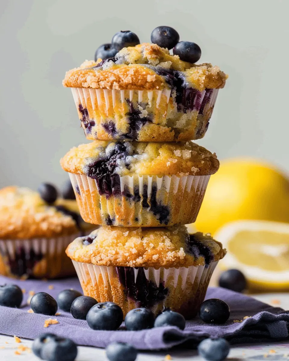 Lemon Blueberry Muffins Recipe: Easy and Delightfully Fresh