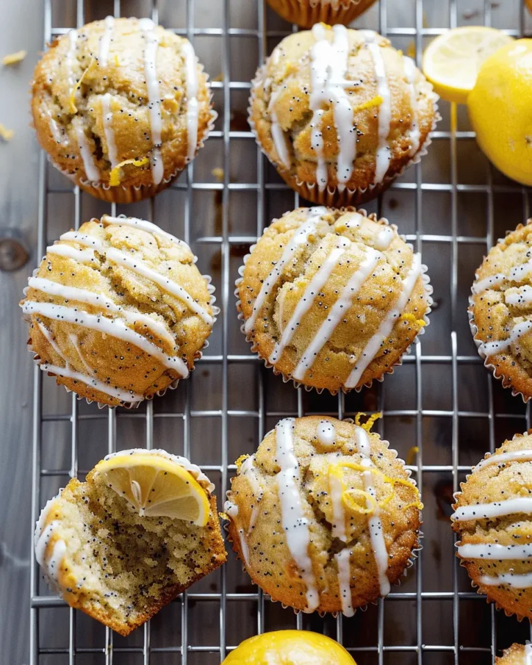 Lemon Poppy seed Muffins
