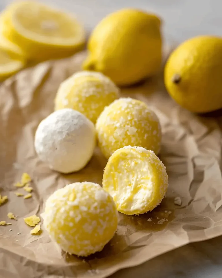 Lemon Truffles