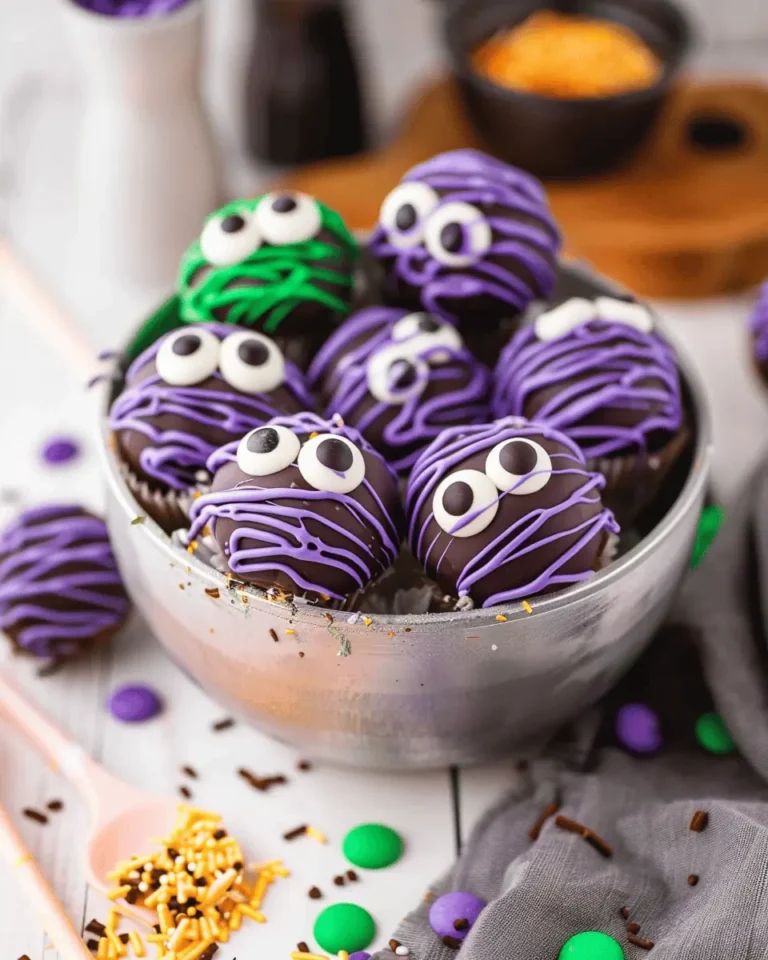 Monster Eyeballs Truffles