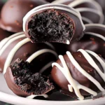 No-Bake Oreo Truffle Cake Bites