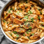 One Pot Cajun Chicken Alfredo