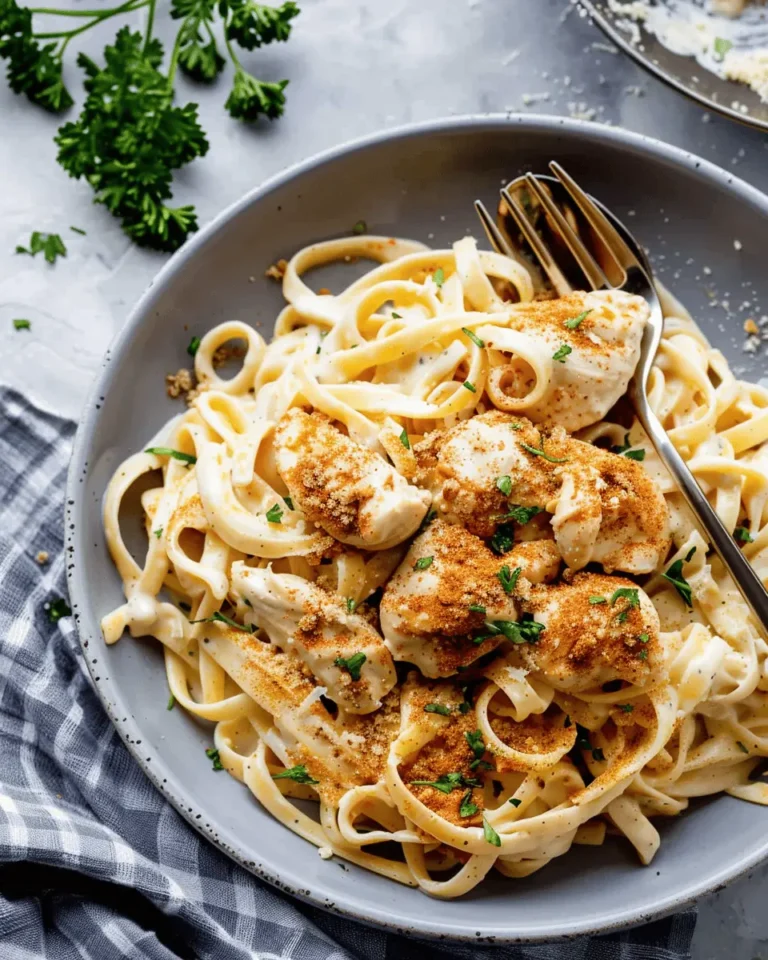 One Pot Cajun Chicken Alfredo