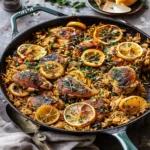 One Skillet Louisiana Style Chicken and Rice