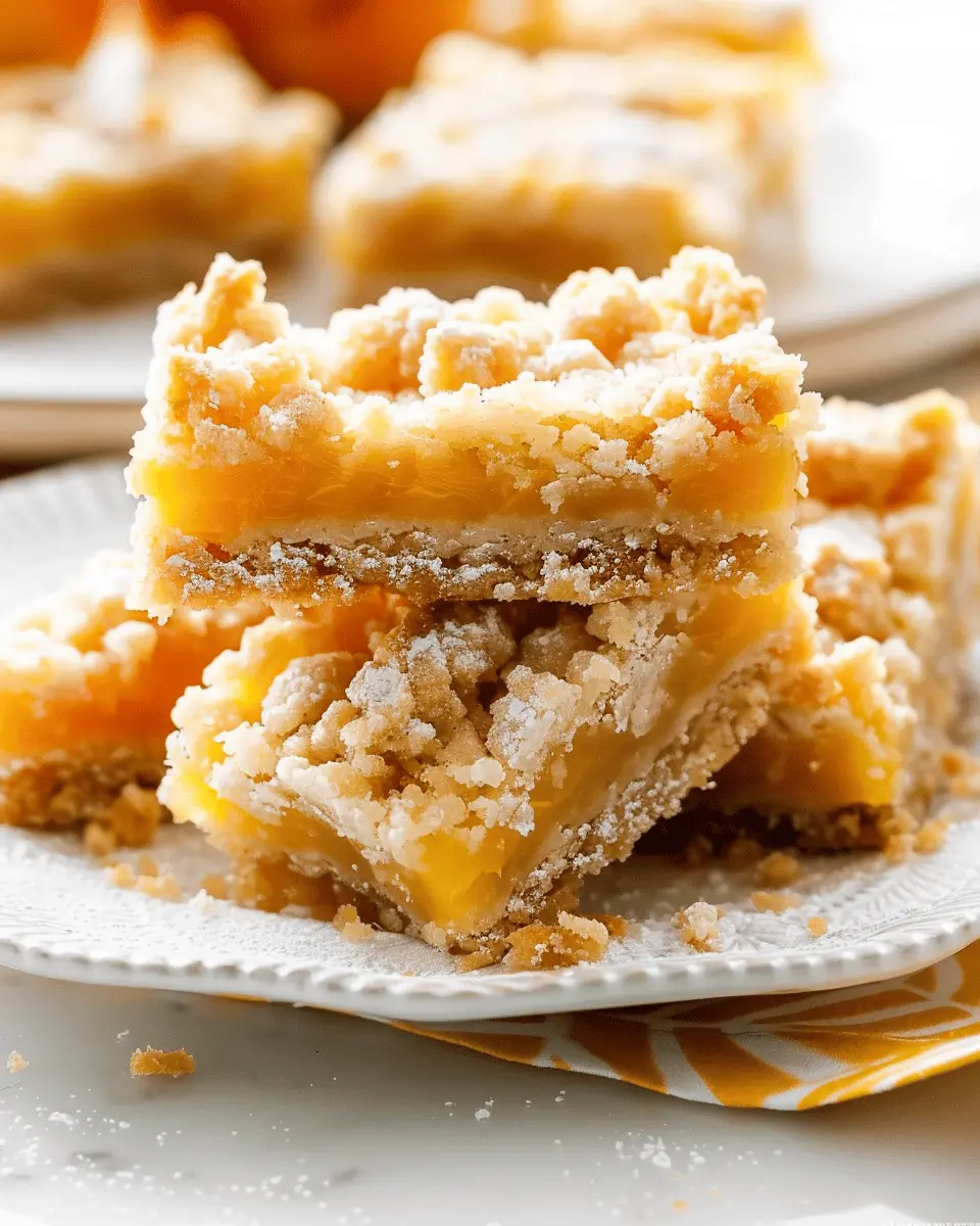 Peach Crumb Bars: Easy and Delicious Summer Dessert Recipe